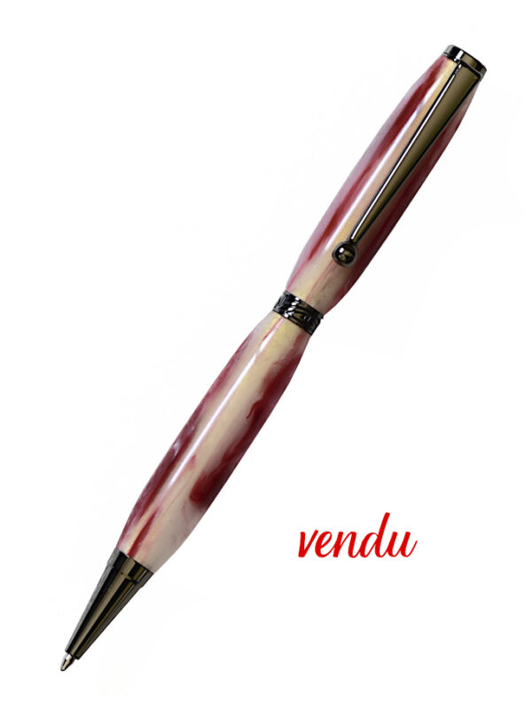 Stylo bille fraise bonbon