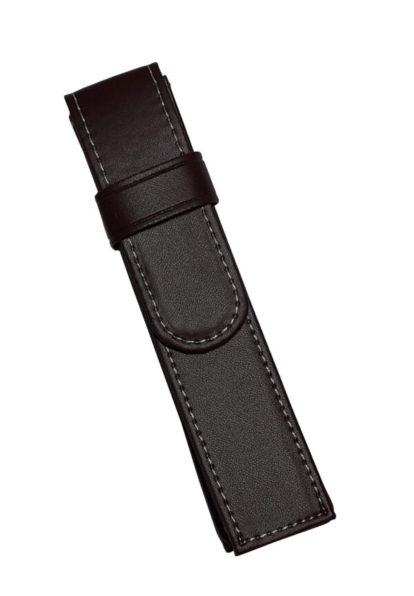 étui cuir marron